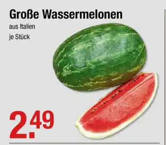 V Markt Großr Wassermelonen Angebot