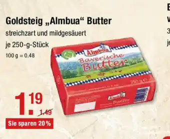 V Markt Goldsteig Almbua Butter 250g Angebot