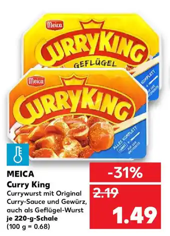 Kaufland Meica Curry King 220g Angebot