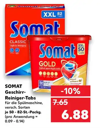 Kaufland Somat Geschirrreiniger Tabs Angebot