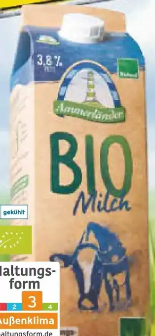 Netto Marken-Discount Bio milch Angebot