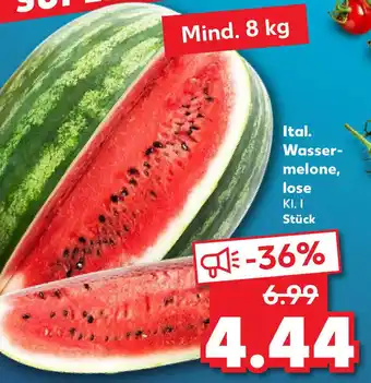 Kaufland Ital. Wassermelone, lose Angebot