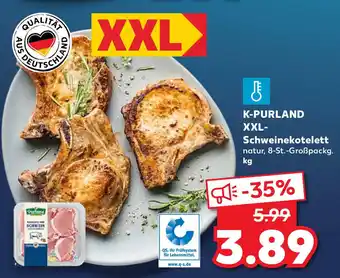 Kaufland K-Purland XXL Schweinekotelett Angebot