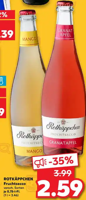 Kaufland Rotkäppchen Fruchtsecco 0,75L Angebot