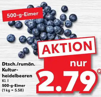 Kaufland Kulturheidelbeeren 500g Angebot