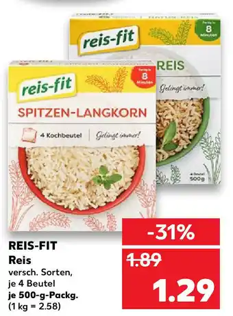 Kaufland Reis Fit Reis 500g Angebot