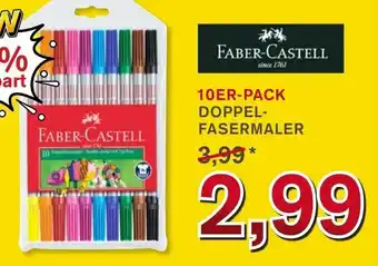 KODi Faber Castell 10er Pack Doppel Fasermaler Angebot