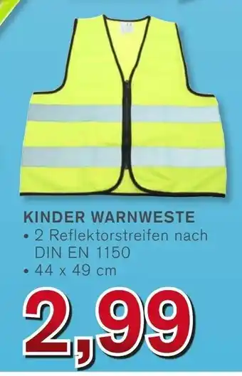 KODi Kinder Warnweste Angebot