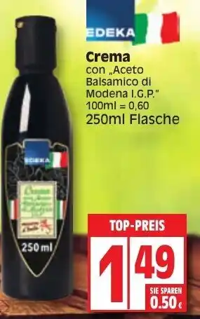 Edeka Edeka Crema 250ml Angebot