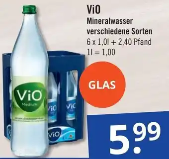 GetränkePartner Vio Mineralwasser 6x1,0 L Angebot