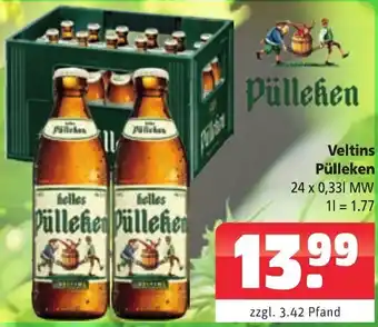 Getränkehaus Veltins Pülleken 24 x 0,33 L MW Angebot