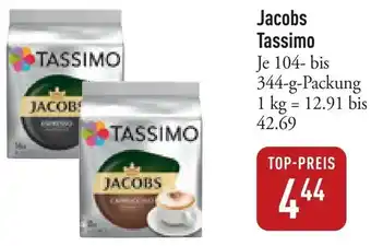 Galeria Markthalle Jacobs Tassimo 104- bis 344-g-Packung Angebot