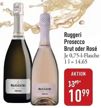 Galeria Markthalle Ruggeri Prosecco Brut oder Rosé 0,75 L Flasche Angebot