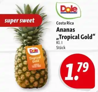 Nah & Frisch Dole Costa Rica Ananas ,,Tropical Gold" Angebot