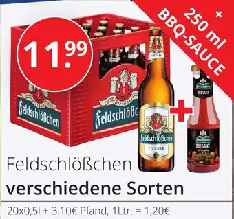 Sagasser Feldschlößchen 20x0,5 L Angebot