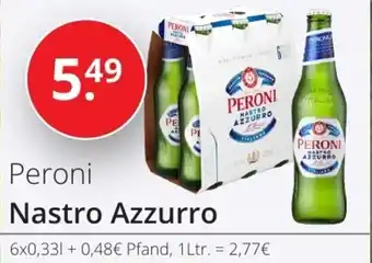 Sagasser Peroni Nastro Azzurro 6x0,33 L Angebot