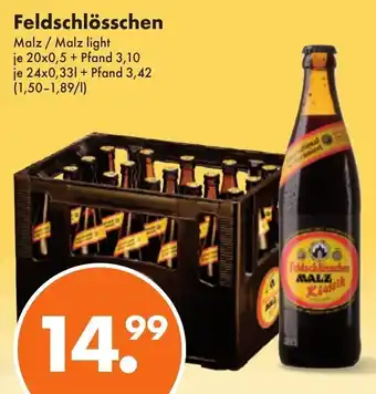 Trink und Spare Feldschlösschen 20x0,5/24x0,33 L Angebot