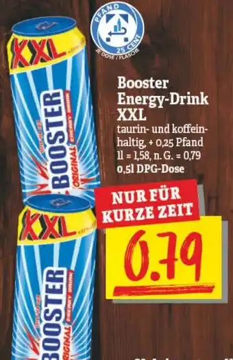 NP Discount Booster Energy-Drink XXL 0,5 L DPG Dose Angebot