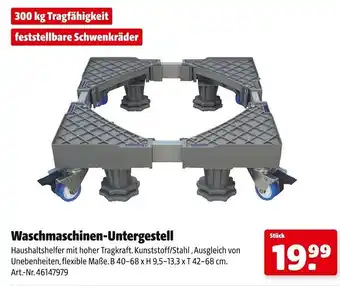 Hagebau Waschmaschinen-Untergestell Angebot