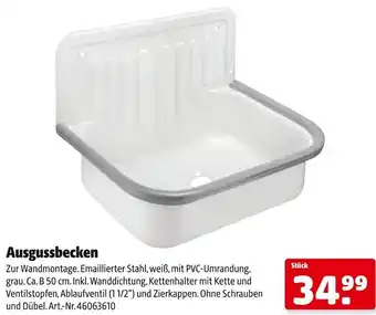 Hagebau Ausgussbecken Angebot