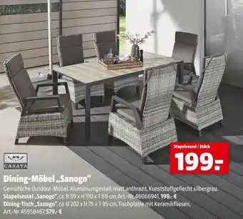 Hagebau CASAYA Dining-Möbel,,Sanogo" Angebot