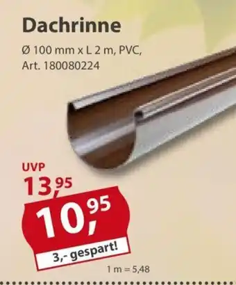 Sonderpreis Baumarkt Dachrinne Angebot