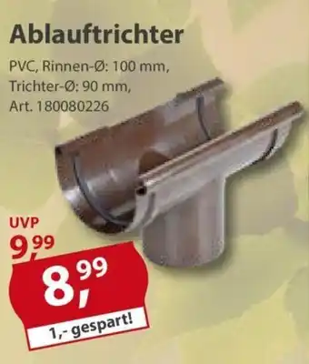 Sonderpreis Baumarkt Ablauftrichter Angebot