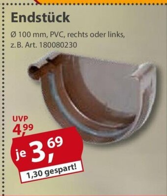 Sonderpreis Baumarkt Endstück Angebot