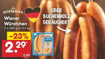 Netto Marken-Discount Wiener Würstchen 2x200g Angebot