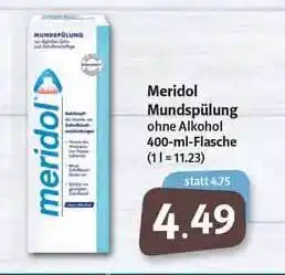 Markant Meridol Mundspülung Angebot