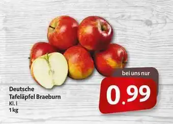 Markant Deutsche Tafeläpfel Braeburn Angebot