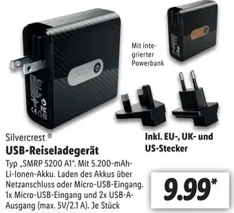 Lidl Silvercrest Ⓡ USB-Reiseladegerät SMRP 5200 A1 Angebot