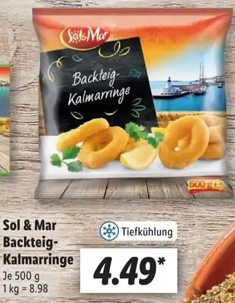 Lidl Sol & Mar Backteig-Kalmarringe 500 g Angebot