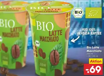 Netto Marken-Discount Bio Latte Macchiato 250ml Angebot