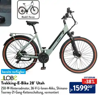 Aldi Süd JLOBE Trekking-E-Bike 28" Utah Angebot