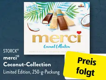 Aldi Süd STORCKⓇ merci Coconut-Collection 250 g Packung Angebot