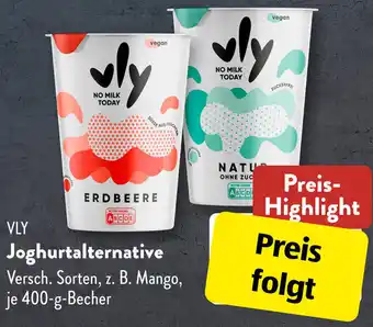 Aldi Süd VLY Joghurtalternative 400-g-Becher Angebot