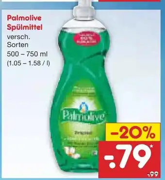 Netto Marken-Discount Palmolive Spülmittel 500/750ml Angebot