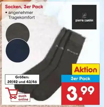 Netto Marken-Discount Socken, 3er Pack Angebot