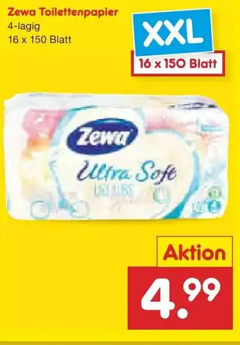 Netto Marken-Discount Zewa Toilettenpapier Angebot