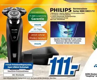 K+B Expert Philips Herrenrasierer Series 9000 S9031/12 Angebot