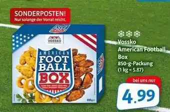 Markant Vossko American Football Box Angebot