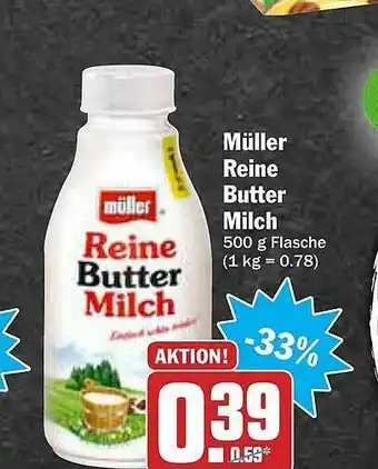 AEZ Müller Reine Butter Milch Angebot