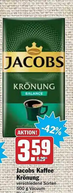 AEZ Jacobs Kaffe Krönung Angebot