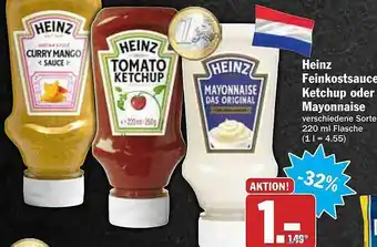 AEZ Heinz Feinkostsauce Ketchup Oder Mayonnaise Angebot