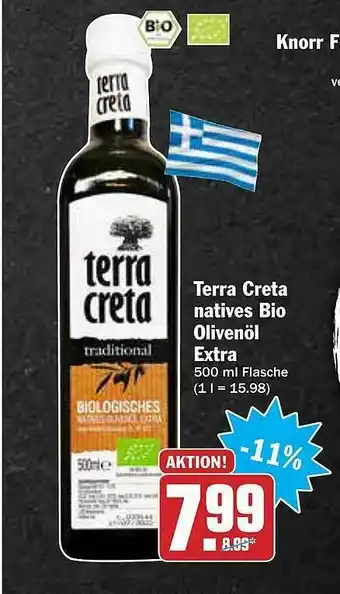 AEZ Terra Creta Natives Bio Olivenöl Extra Angebot