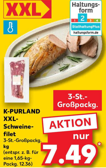 Kaufland K-PURLAND XXL-Schweinefilet Angebot