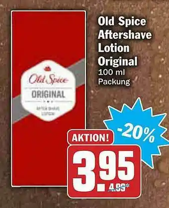 AEZ Old Spice Aftershave Lotion Original Angebot