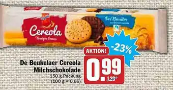 AEZ De Beukelaer Cereola Milchschokolade Angebot