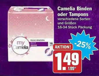 AEZ Camelia Binden Oder Tampons Angebot